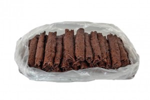 Блинчики шоколадные с творогом