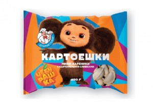 Мини-вареники с картофелем и сливками "Картоешки" Чебурашка